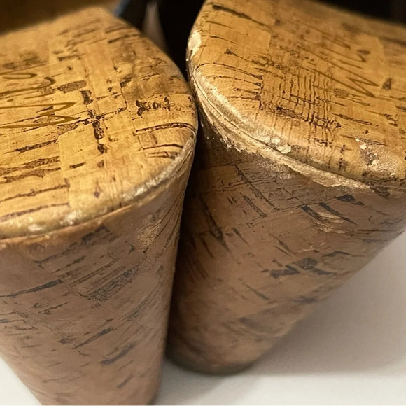 Wild Pair Slip On platform Cork Wedges size 6.5 (3 pairs) gold blue red orange - Picture 9 of 16